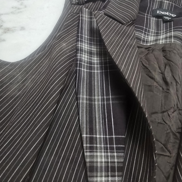 Bebe Black Pinstripe - Picture 6 of 9
